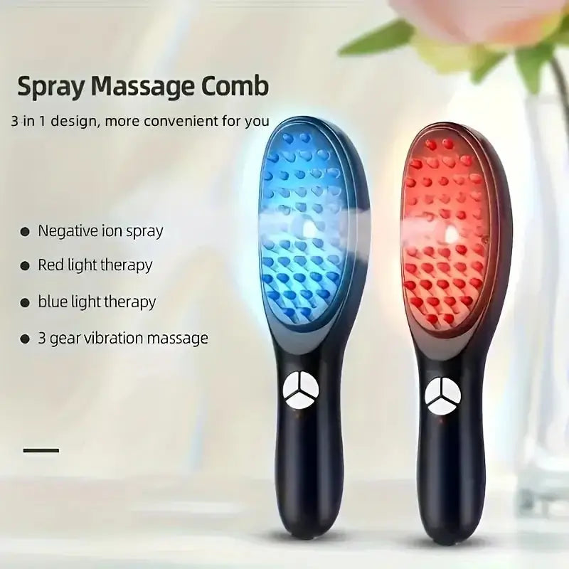 2 in 1 LED Hair Growth Brush