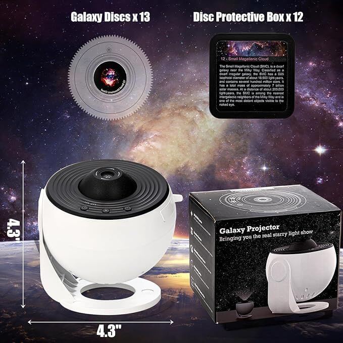 12-in-1 Planetarium Projector | جهاز عرض القبة السماوية 12 في 1